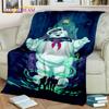 Одеяло G-Ghostbusters с героями мультфильмов, мягкое фланелевое одеяло для дома, спальни, кровати, дивана, пикника, офиса, пешего туризма, отдыха, сна, подарок