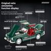 1/32 Scale Benz 300SL Classic Car Alloy Car Diecast Model Sound & Light Toy Car Central Control Ornaments Children Toy Gift
