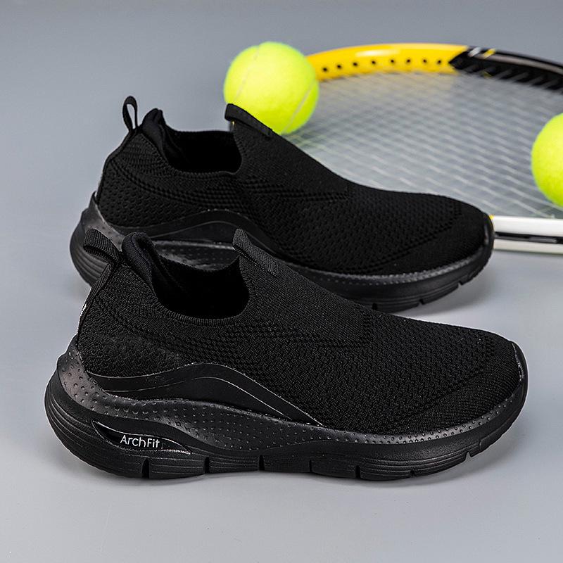 Дышащая нескользящая обувь для ходьбы для мужчин и женщин на весну и осень — идеально подходит для активных людей среднего и пожилого возраста