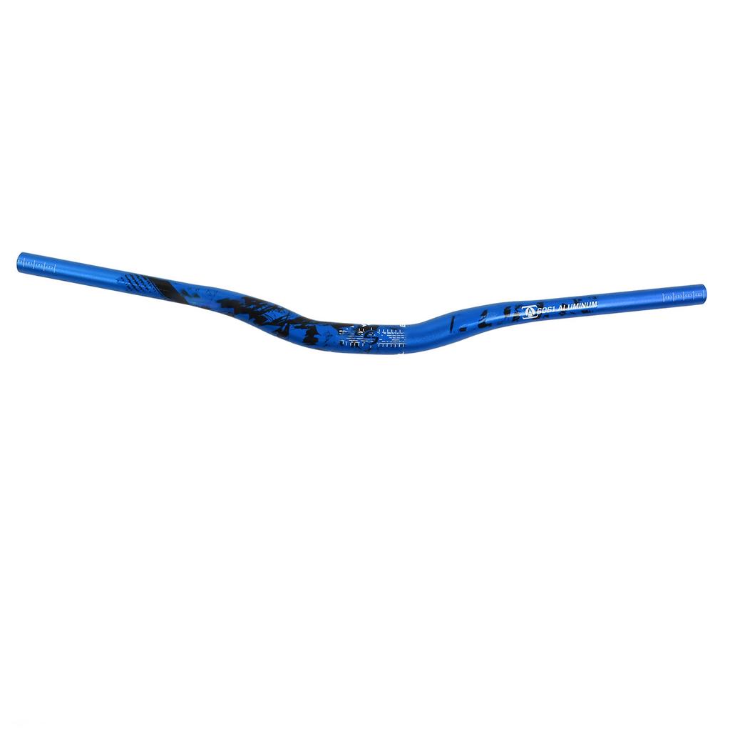 Велосипедный руль с подъемной ручкой, удлиненный, алюминиевый сплав 31,8x720 мм, для велоспорта, синий