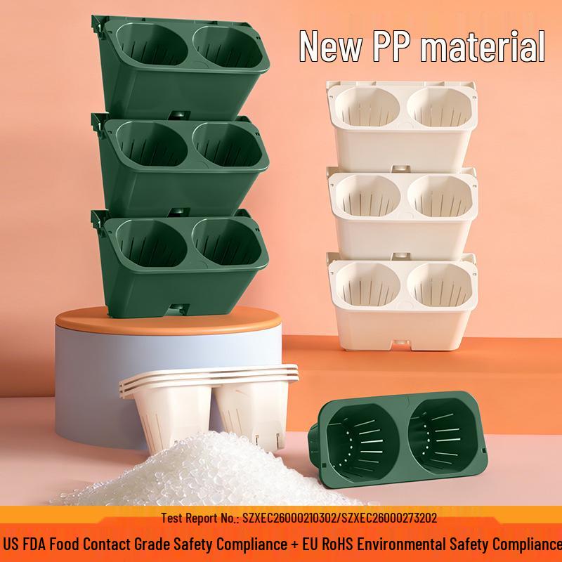 Self-Watering Honeycomb Vertical Planter: 3D Hanging Plant Wall Box