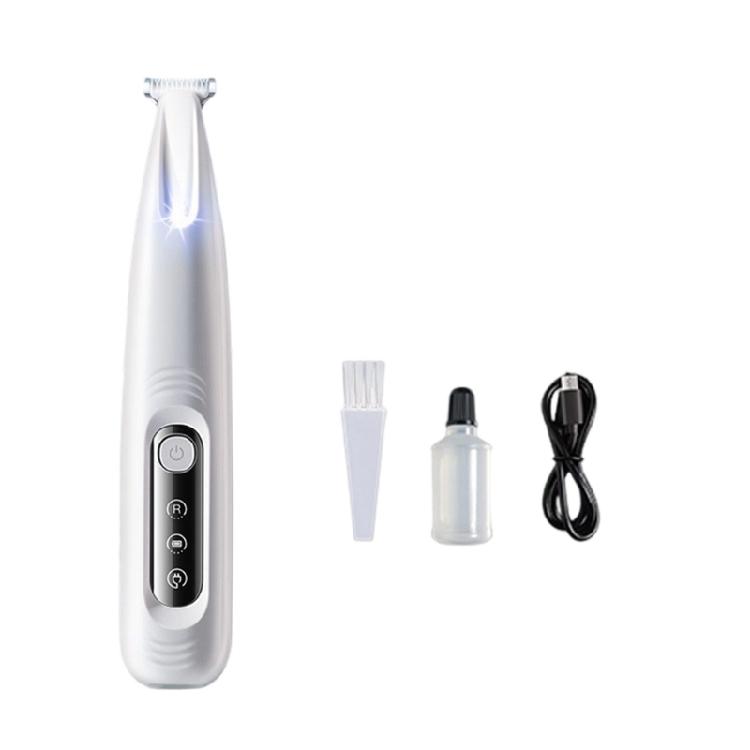 Керамическое лезвие Триммер для лап собак и кошек Беспроводная аккумуляторная машинка для стрижки с малошумным мотором и эргономичной рукояткой