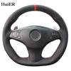 Для Mercedes Benz C-Class AMG W204 2007-2011 Кожаная оплетка руля с ручной прошивкой Классические DIY аксессуары для интерьера автомобиля