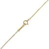 TIFFANY&Co. kiss Necklace Paloma Picasso K18 yellow gold 3.4g Women Used