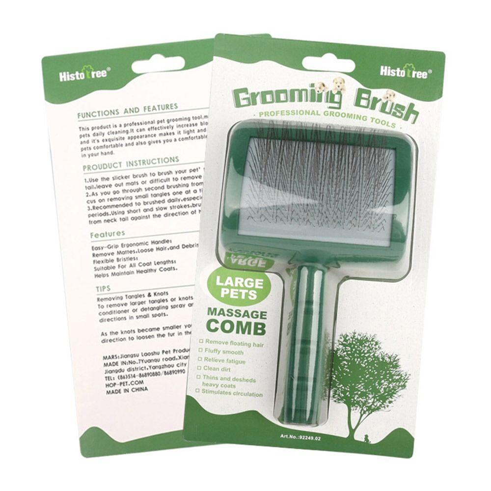 Tangles and Loose Fur Pet Fur Clean Pet Dematting Comb Dog Comb Grooming Combs Pet Cleaning Brush