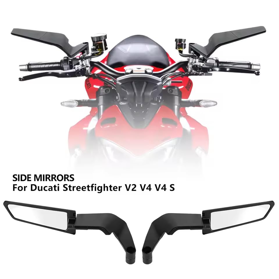 Zmart Аксессуары для мотоциклов Зеркало Stealth Winglet Зеркало Вращение Регулируемое Для YAMAHA MT 03 07 09 R1R3R7 XMAX KTM Для BMW