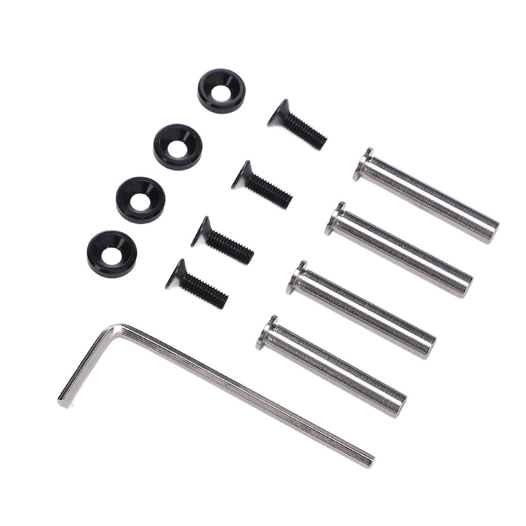 Винты для корпуса компьютера, вентилятора, CPU, крепления вентилятора охлаждения ПК, набор из нержавеющей стали с шайбами, анодирование цвета