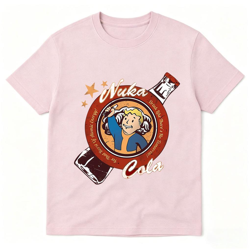 Funny Nuka Cola Graphic Tshirt Unisex Women Clothing Fashion Vintage Tshirts Cotton Casual ONeck Oversized Short Sleeve T Shirts
