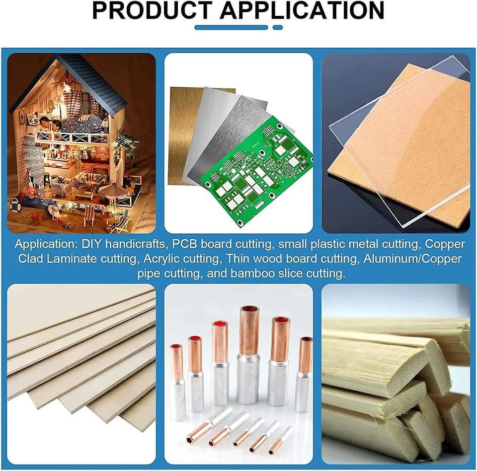 Мини настольная пила DIY настольная пила электрическая циркулярная пила резак для пластика ПВХ