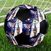Super Mario2 Soccer Ball Colorful All Ages Machine Stitched PVC Competition Ready Durable High-Bounce.SIZE5