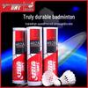 Прочный Double Happiness Badminton King 402/402A с пробковым основанием – Волан для тренировок и соревнований