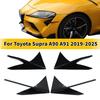 Для Toyota Supra A90 A91 2024 2025 Автомобильный передний бампер Спойлер Крыло Боковое вентиляционное отверстие Накладка Сплиттер Отделка
