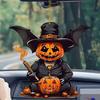 Themed Pumpkin Halloween Man Pattern Acrylic Pendant For Holiday Decoration