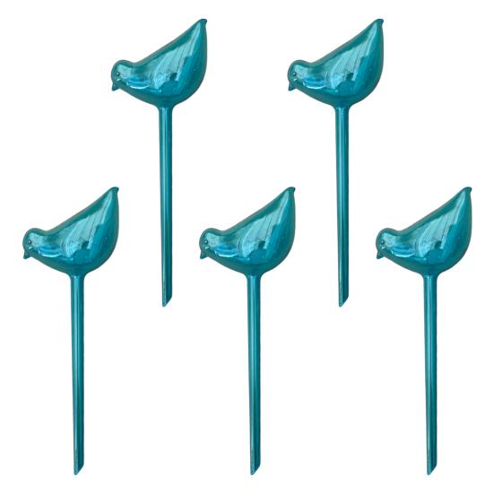 Автоматическая поливочная колба Дизайн птицы Самополивающиеся глобусы Вставка для посадки Поливочная колба для комнатных растений Уличные горшечные растения