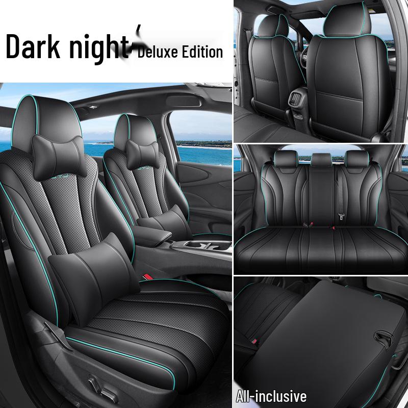 BYD 2025 Dolphin Интеллектуальный чехол на сиденье для вождения: Дышащий, Перфорированный, Всесезонный, Подушка с полным охватом