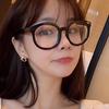 Internet celebrity glasses frame arrow rice nail glasses frame round frame flat mirror