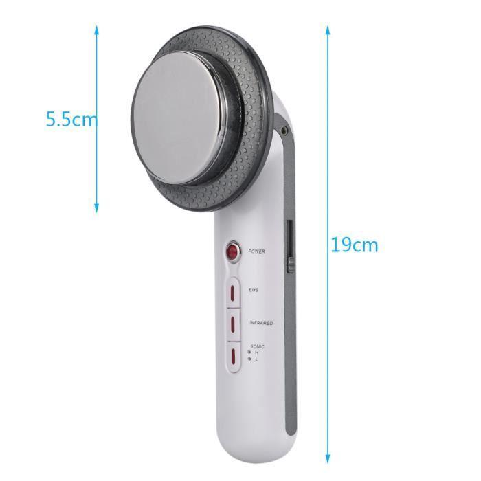 Machine de Minceur Ultrasonique - Soin de Corps - 12W - 5 Modes - Infrarouge - EMS