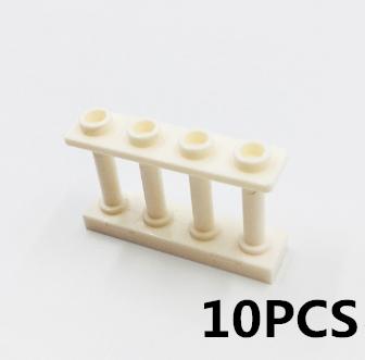 Военный MOC Здание часового Строительный блок Солдат Мешок с песком Забор Снаряд для пушки Колючая проволока Стойка для оружия Тренировочная площадка Сторожевая башня Игрушка K018