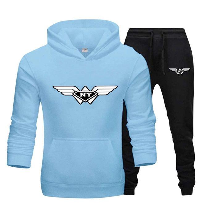 Jogging enfant - NPZ - New York fashion - bleu - manches longues - respirant
