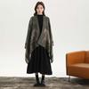 High-end Big-name Women's Versatile Shawl with Women's Autumn and Winter Simple Retro Warm Cape Recommended by Bloggers