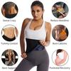 Women Belly Sweat Band Waist Trimmer Belt Fat Burning Stomach Wraps Weight Loss Slimming Body Shaper Sauna Waist Trainer Corset