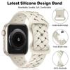 Ремешок для Apple Watch Band Ultra 49 мм, 44 мм, 40 мм, 45 мм, 41 мм, 38 мм, 42 мм, спортивный силиконовый тканый браслет-петля, серия IWatch 9, 8, 7, 6, 3
