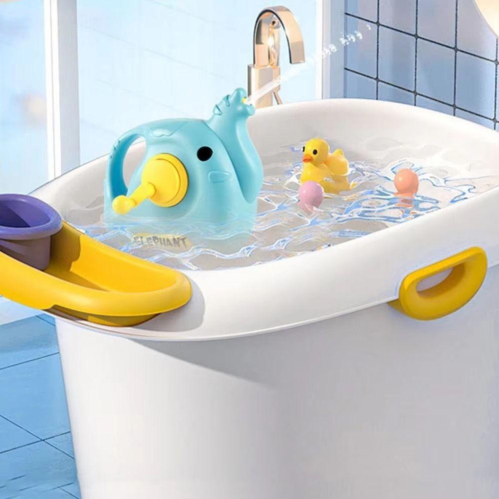Plastic Elephant Baby Bath Toys Sprinkler Elephant Plant Watering Pot Boys Girls Children Kids