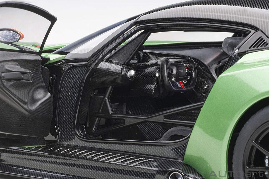 AUTOart Aston Martin Vulcan Металлический Зеленый Готовый Продукт 1/18