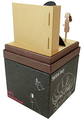 Sankei Studio Ghibli mini Spirited Away Chihiro and No-Face Non-scale Papercraft MP07-59