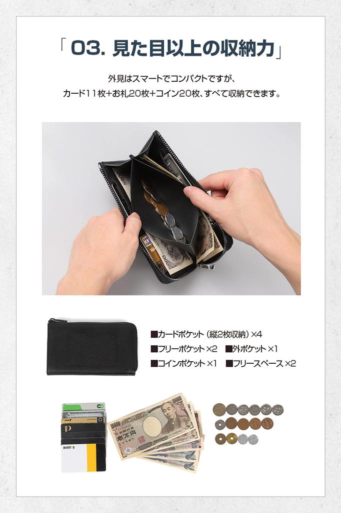 LASIEM Длинный кошелек Средний кошелек Компактный кошелек из натуральной кожи Короткий длинный кошелек Маленький длинный кошелек Внешний карман на молнии Защита от скимминга "Короткий кошелек"