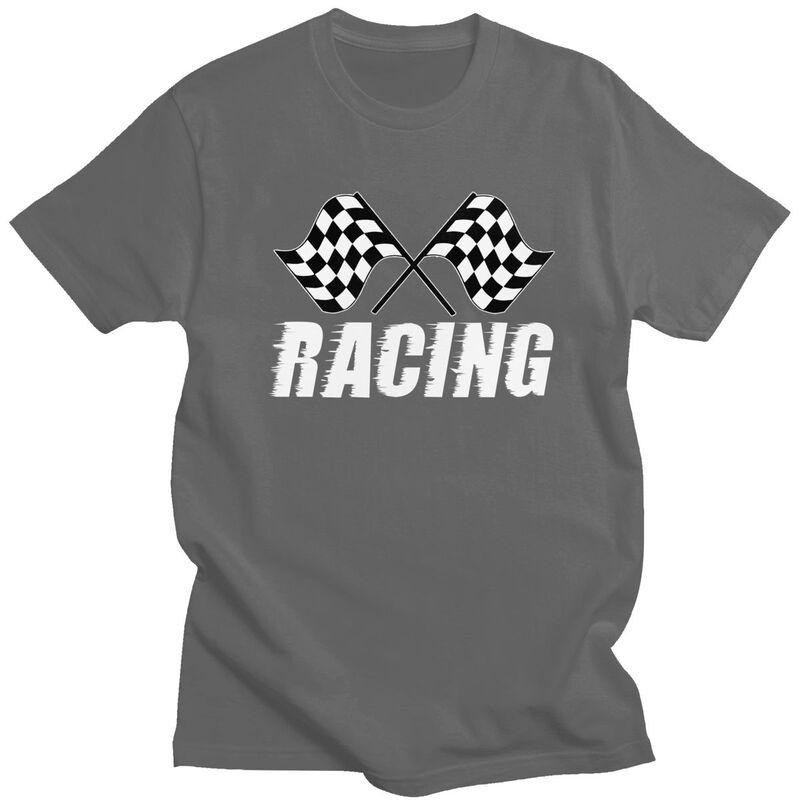 Мужская футболка Custom Ready To Race, короткий рукав, 100% хлопок, повседневная, для мотоциклистов, гонок, спорта, стритвир