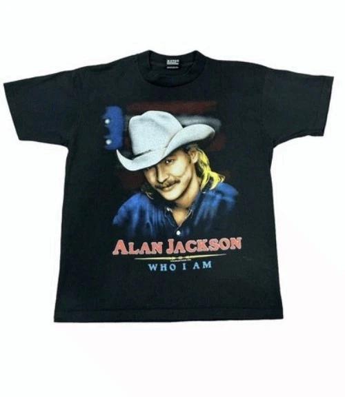 Vintage 1994 Alan Jackson Who I Am Concert Tour Country Music Shirt