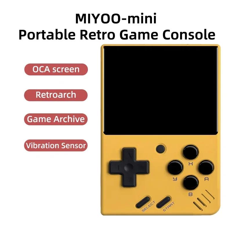 MIYOO MINI V4 Портативная ретро-ручная игровая консоль с экраном IPS 2,8 дюйма, игровые консоли на базе Linux, классические игровые подарки для мальчиков