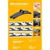 24"+16" Front Wiper Blades For Skoda Rapid 2012-2019 NH Sedan Hatchback Spaceback Windshield Windscreen Window 2013 2015 2018