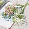 Одиночная ветка цветная миланская гипсофила Femtive искусственный цветок поддельный цветок оптом свадебный букет свадебный набор ручная работа DIY