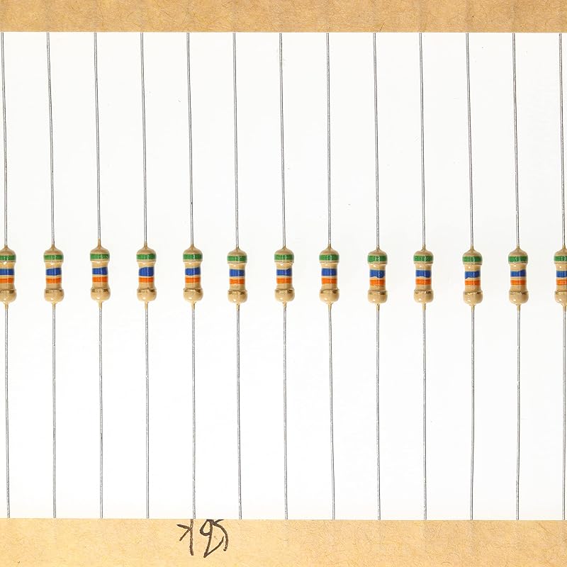 200 Pieces 0.25 Watts 1/4W 680R 680 Ohm 5% Carbon Film Resistor