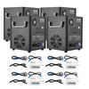 Cold Spark Firework Machine x4 500W 2-4M Stage DJ Wedding Event Party
