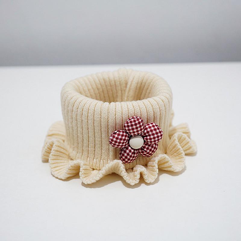 Осенне-зимний вязаный шарф-снуд для малыша: Ветрозащитный шарф для девочек и новорожденных