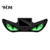 Dynamic Breathing Light Solar Devil Eyes for Windshield, Magnetic Installation Window Warning Sign with Three Car Atmosphere Smart Modes, LED Digital