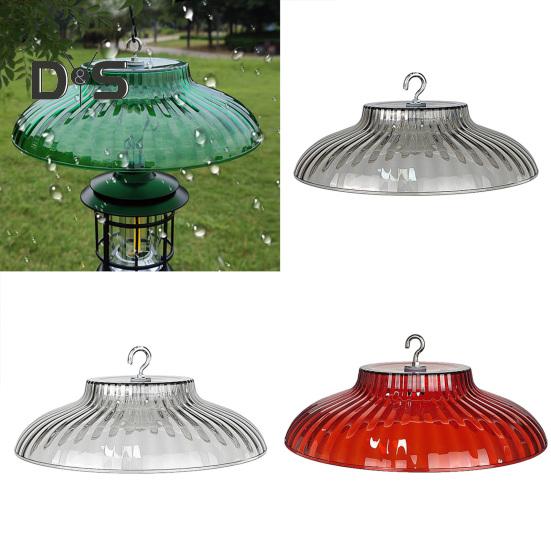 Пластиковый защитный купол для подвесной кормушки для птиц, водонепроницаемая кормушка для колибри, защита от дождя, перегородка для белок для улицы