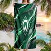 Werder Bremen Football Beach Towel Soft Microfiber Summer Towel Quick Dry Absorbent Towel for Beach Swimming Pool Travel
