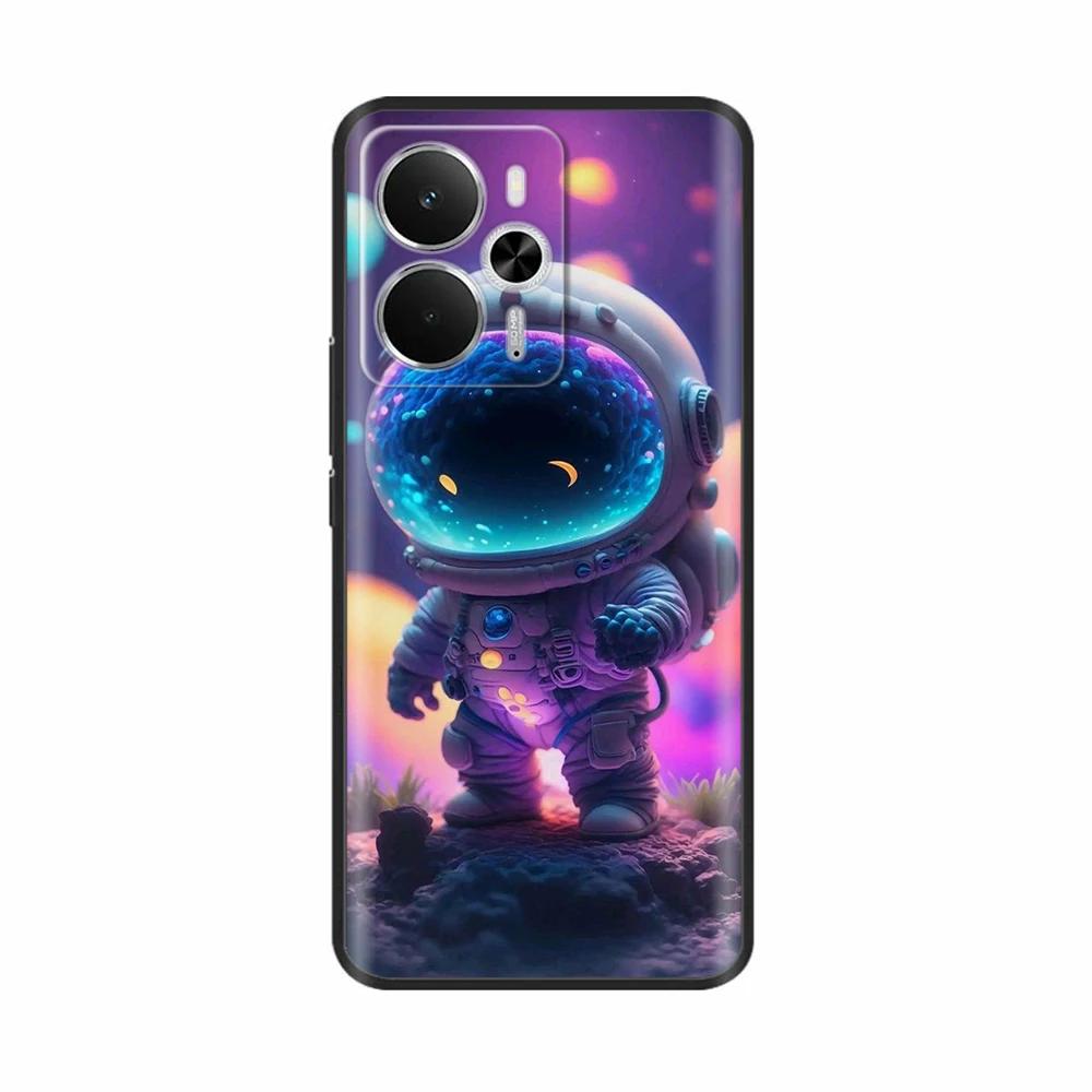 Для Realme 14 5G Чехол Мягкий Матовый Силиконовый Задняя Крышка Для Realme 14T Fundas Realme14 Мультяшные Цветы Чехлы для Телефона для Realme 14T