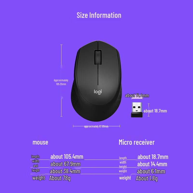 Logitech M280 Wireless Mouse