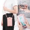 Women's Crossbody Touchscreen Phone Pouch & Coin Purse