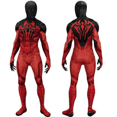 Marvel Rivals Косплей Алый Человек-паук Супергерой 3D-принтованный спандексный боди PS5 ИГРОВОЙ Костюм Костюмы Паука Костюм на Хэллоуин