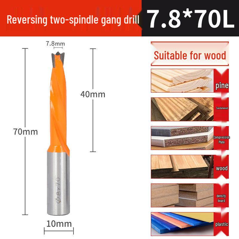 12 мм Фрезерная фреза для сверления боковых отверстий по дереву, пробойник для отверстий