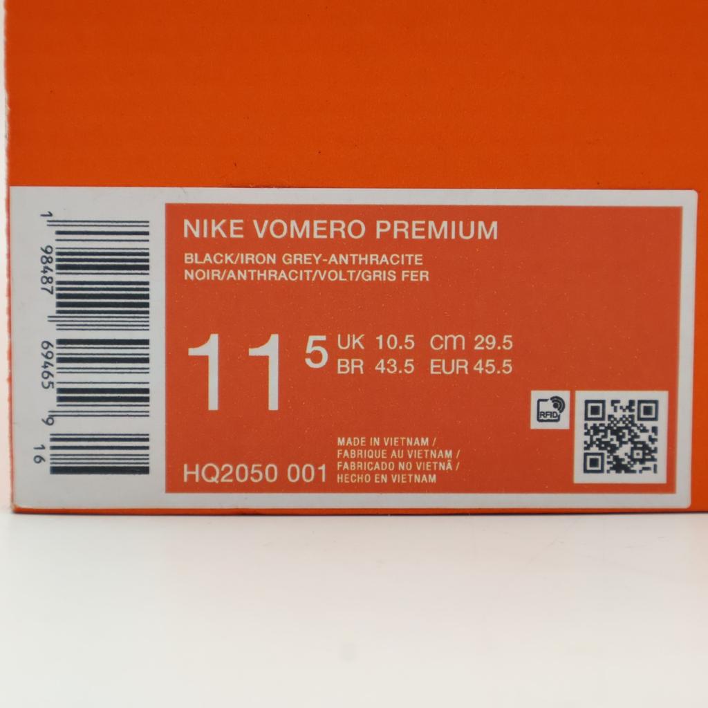 HQ2050-001 Nike Vomero Premium Черный Угольный Черный Вольт Железно-Серый (Мужской)