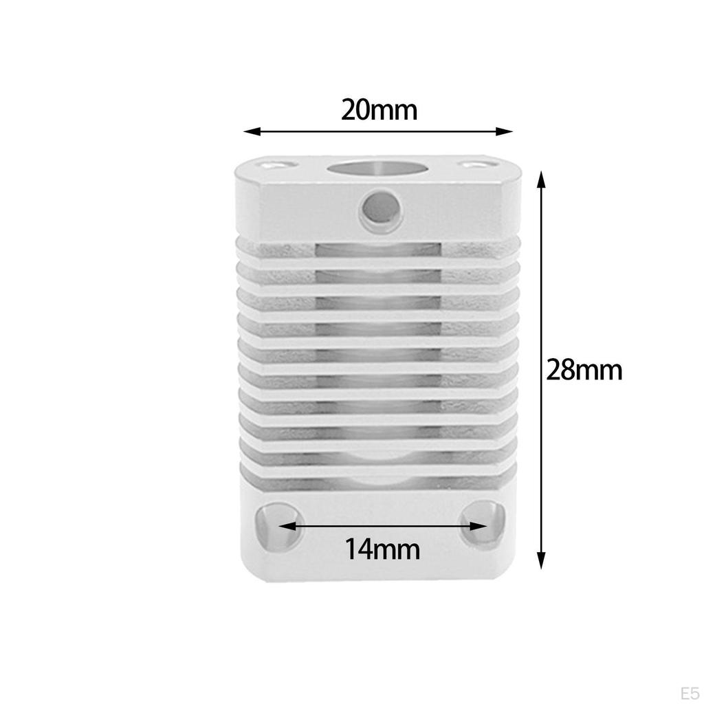 3D Printing Accessories, Radiator Heat Sink Cooling, 28×20mm Sturdy Portable Cooler Fin,
