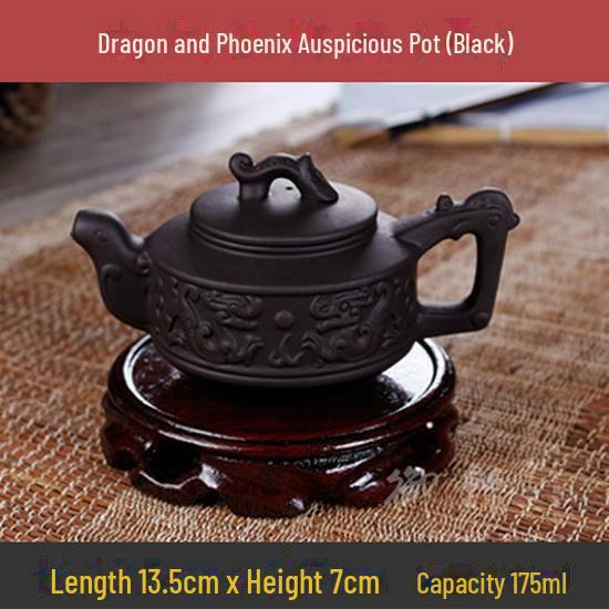 Коллекция чайников из фиолетовой глины: 72 модели, чайники Zhuni Xishi объемом 120–200 мл, идеально подходящие для утренних рынков