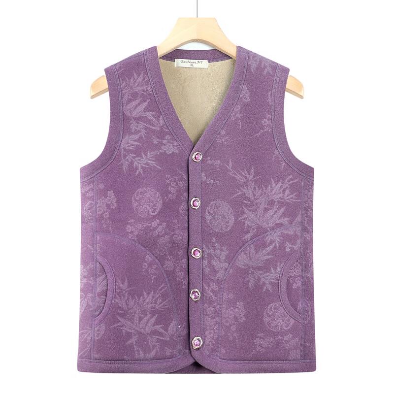 YUZHAOLIN Женский флисовый жилет с толстой теплой подкладкой